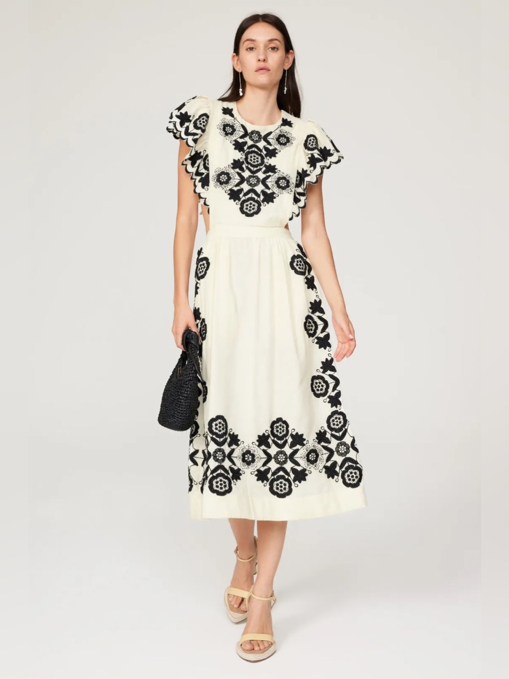 Sea New York Manuela Apron Dress
